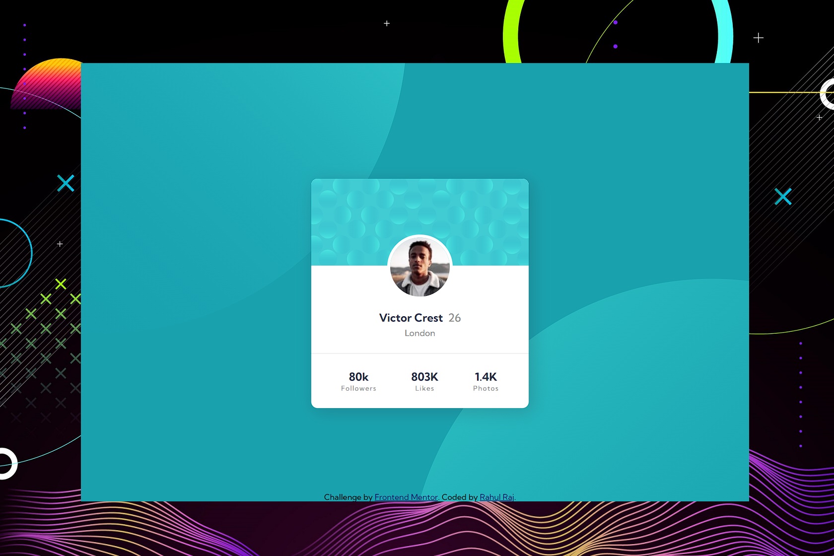 Profile Card Component